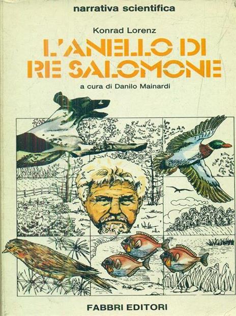 L' anello di re salomone - Konrad Lorenz - copertina