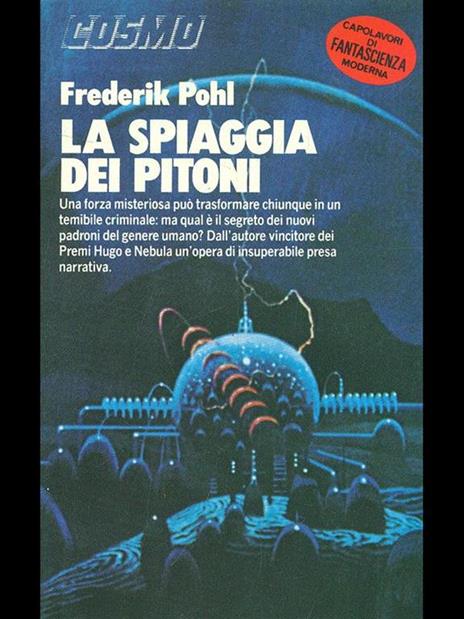 La spiaggia dei pitoni - Frederick J. Pohl - copertina