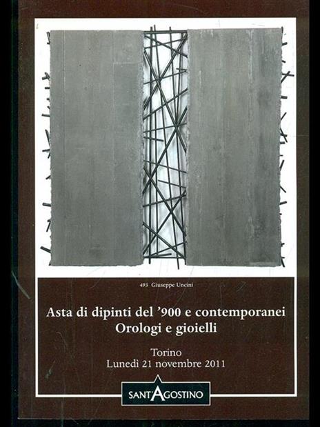 Asta di dipinti design arredi orologi e gioielli Torino 21 novembre 2011 - 4