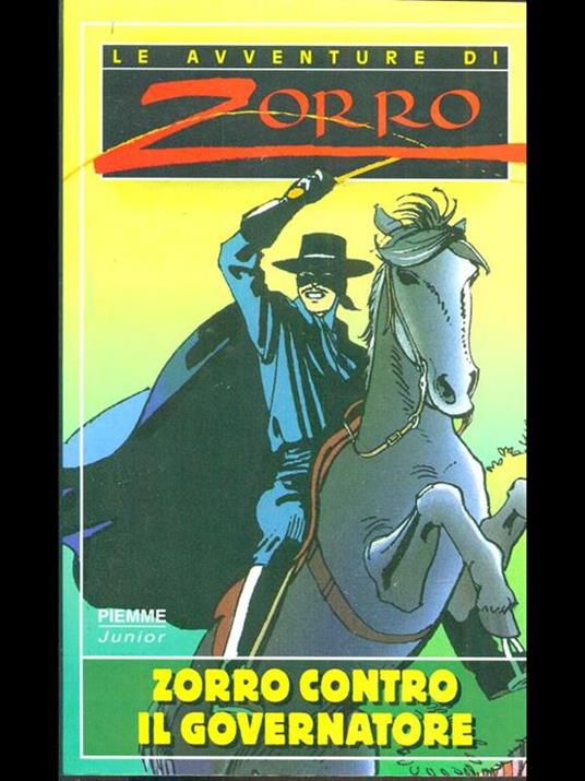 Zorro contro il governatore - Jean-Claude Deret - copertina