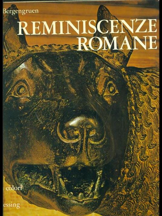 Reminiscenze romane - Werner Bergengruen - copertina