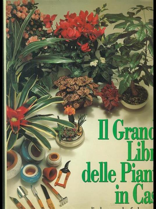 Il grande libro delle piante in casa - Rob Herwig - copertina