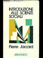 Introduzione alle scienze sociali