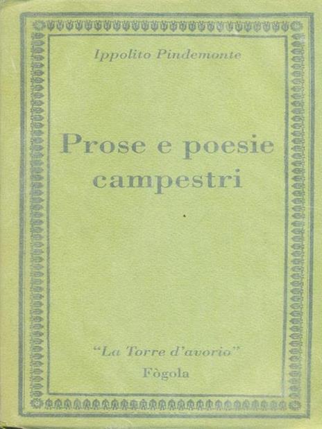 Prose e poesie campestri - 3