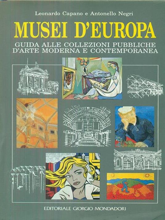 Musei d'Europa - Leonardo Capano - copertina