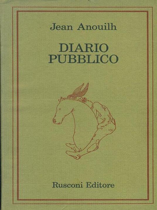 Diario Pubblico - Jean Anouilh - 3