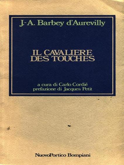 Il cavaliere des touches - copertina