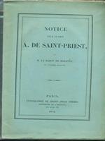 Notice sur M. Le comte A. De Saint-Priest