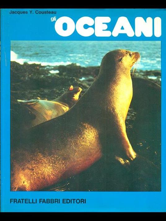 Gli oceani - 10 volumi - Jacques Y. Cousteau - copertina