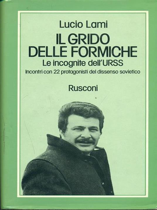 Il grido delle formiche - Lucio Lami - copertina