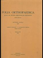 Folia orthopaedica