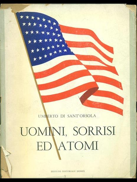 Uomini, sorrisi e atomi - Umberto Cugia di Sant'Orsola - copertina