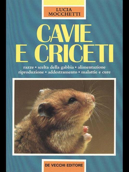 Cavie e criceti - Lucia Mocchetti - copertina
