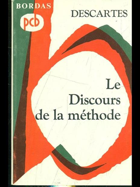 Le discours de la methode - Renato Cartesio - copertina