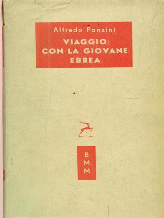 Viaggio con la giovane ebrea - Alfredo Panzini - copertina