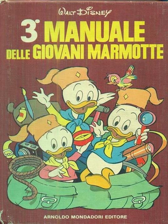 3 Manuale delle giovani marmotte - Walt Disney - copertina