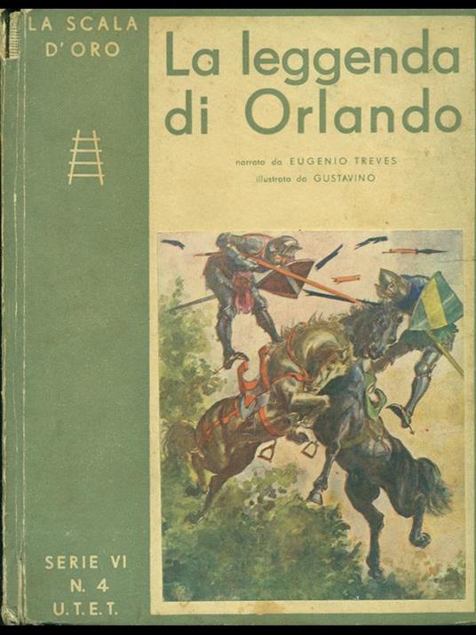 La leggenda di Orlando - Eugenio Treves - copertina