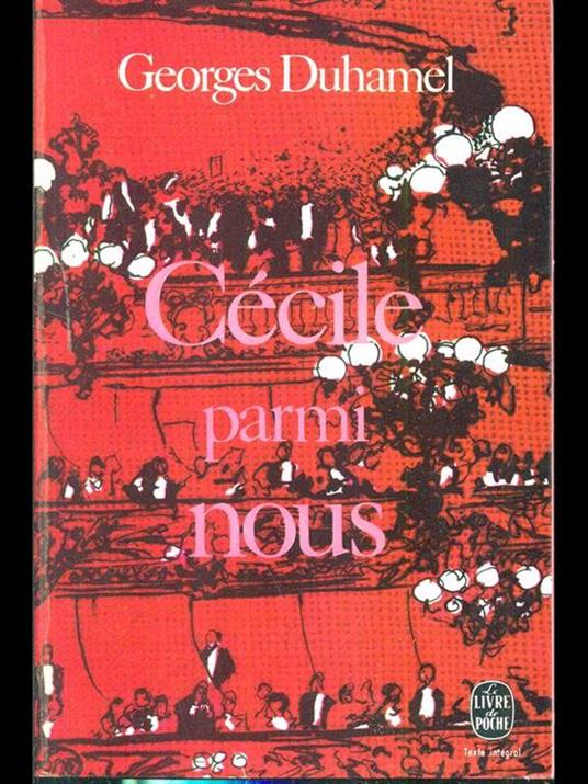 Cecile parmi nous - Georges Duhamel - copertina