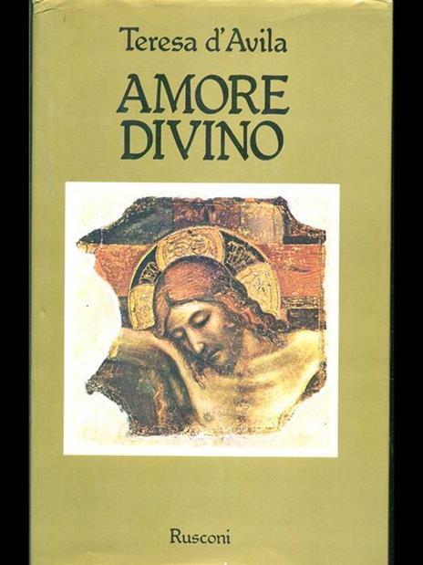 Amore divino - Teresa d'Avila (santa) - copertina