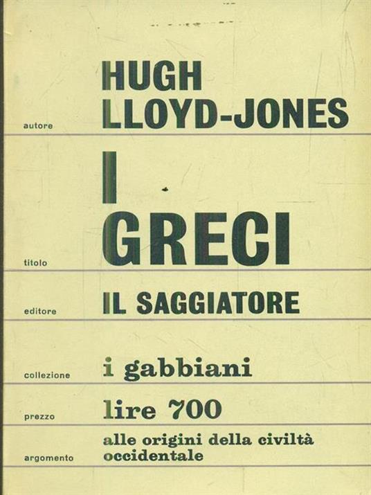I greci - Hugh Lloyd-Jones - 10