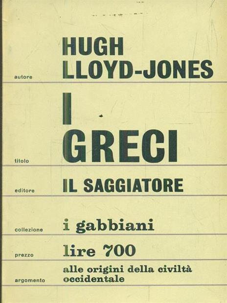 I greci - Hugh Lloyd-Jones - 7
