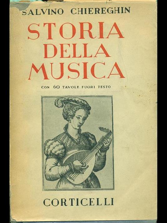 Storia della musica - Salvino Chiereghin - copertina