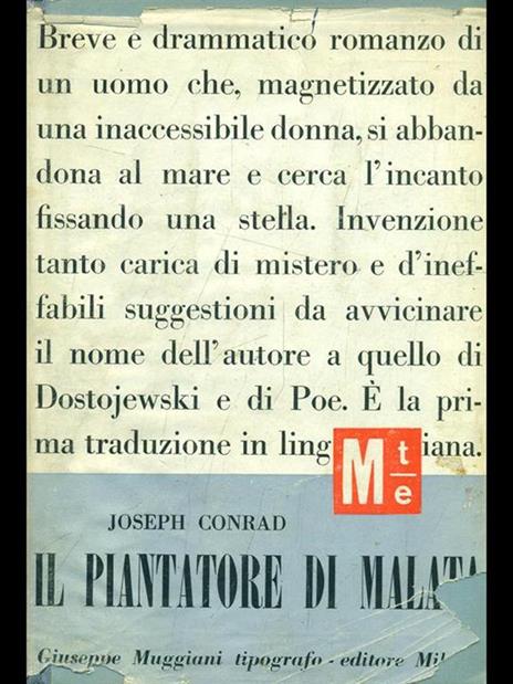 Il piantatore di Malata - Joseph Conrad - 7