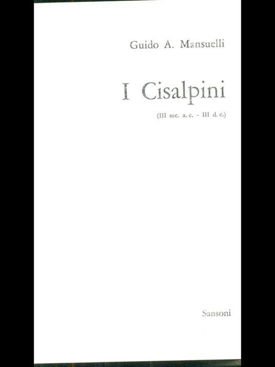 I Cisalpini - Guido Mansuelli - 9