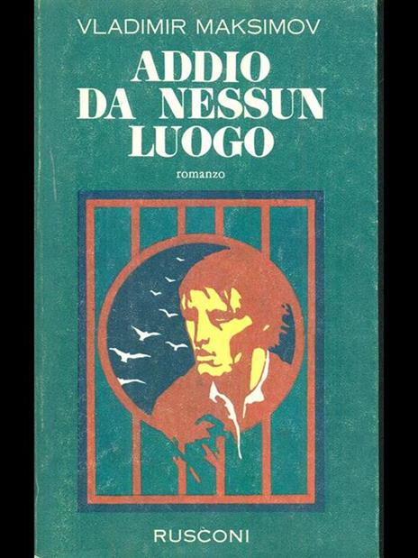 Addio da nessun luogo - Vladimir Maksimov - copertina