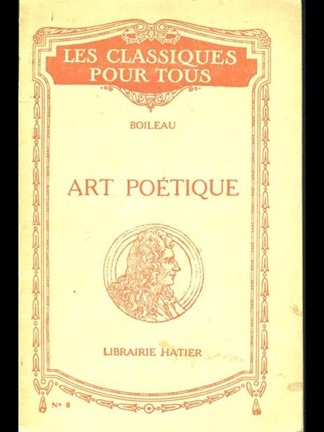 Art poétique - Nicolas Boileau - 8