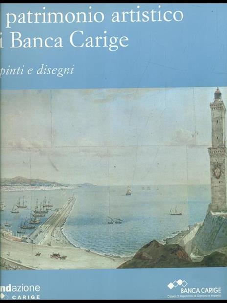 Il patrimonio artistico di Banca Carige. Dipinti e disegni - copertina