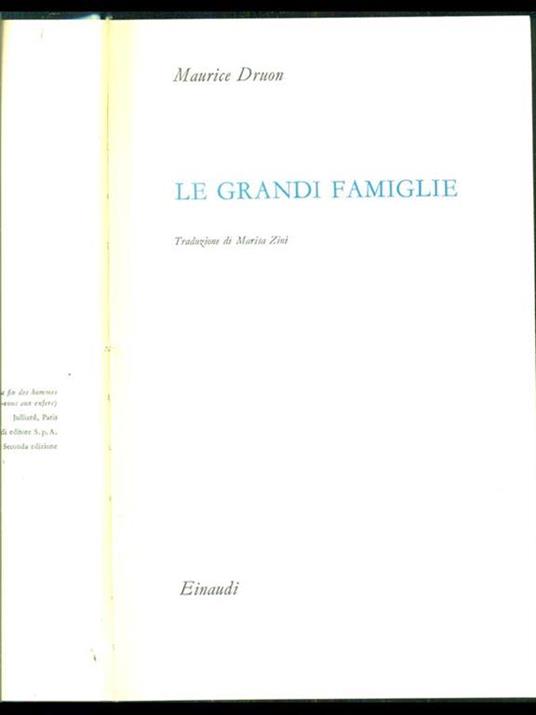 Le grandi famiglie - Maurice Druon - 7