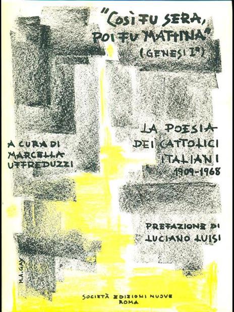 La poesia dei Cattolici italiani 1909 1968 - 4