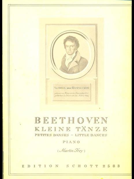 Kleine Tanze fur klavier - Ludwig van Beethoven - 10