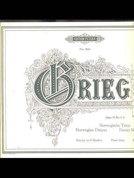 Norwegische Tanze - Edward Grieg - 4