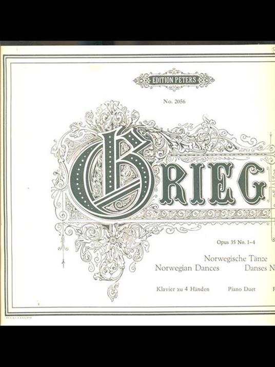 Norwegische Tanze - Edward Grieg - 3