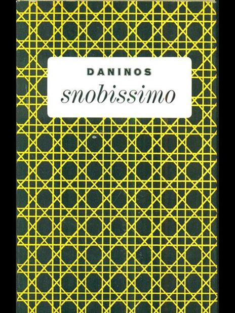 Snobissimo - Pierre Daninos - copertina