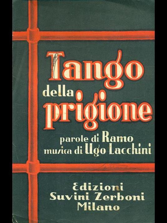 Tango della prigione - Ugo Lacchini,Ramo - copertina