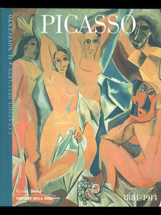 Picasso 1881-1914 - Alberto Moravia - copertina
