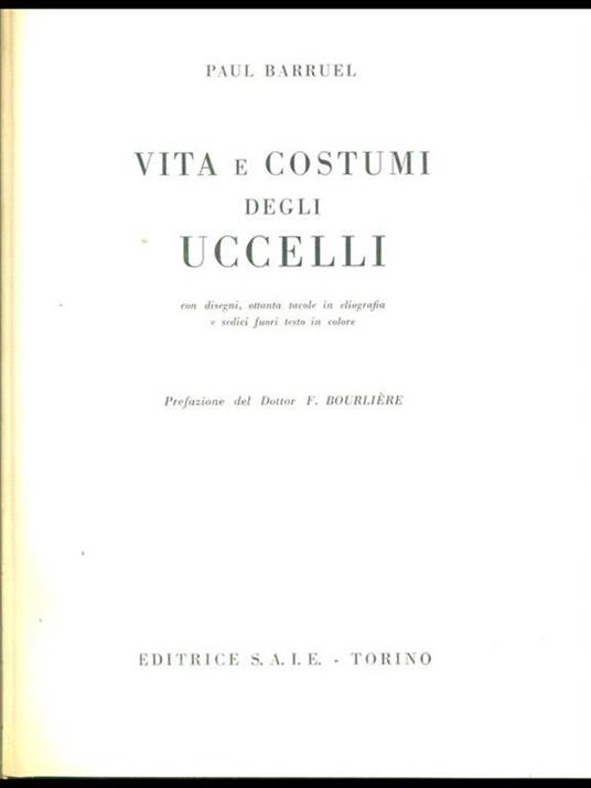 Vita e costumi degli uccelli - Paul Barruel - 3