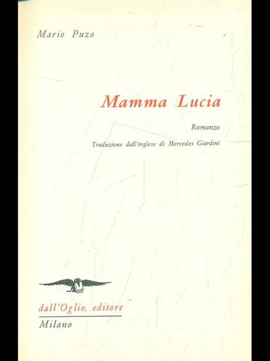 Mamma Lucia - Mario Puzo - 4