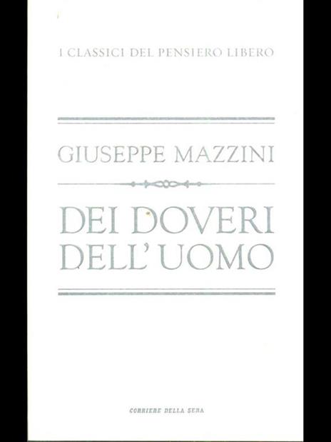 Dei doveri dell'uomo - Giuseppe Mazzini - 2