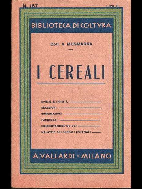 I cereali - A. Musmarra - 7