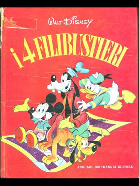 I 4 Filibustieri - Walt Disney - copertina