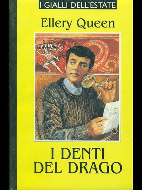 I denti del drago - Ellery Queen - copertina