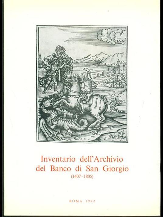 Inventario dell'Archivio del Banco si SanGiorgio (1407-1805) Vol. 3 tomo 5 - Giuseppe Felloni - 3