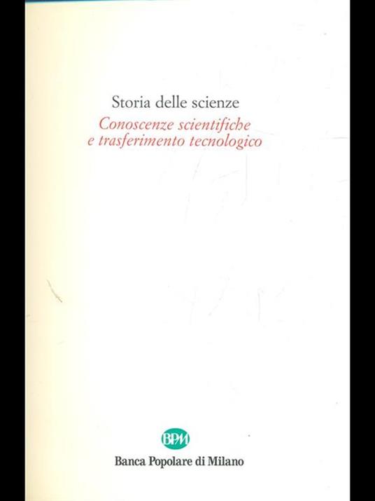 Conoscenze scientifiche e trasferimento tecnologico - copertina