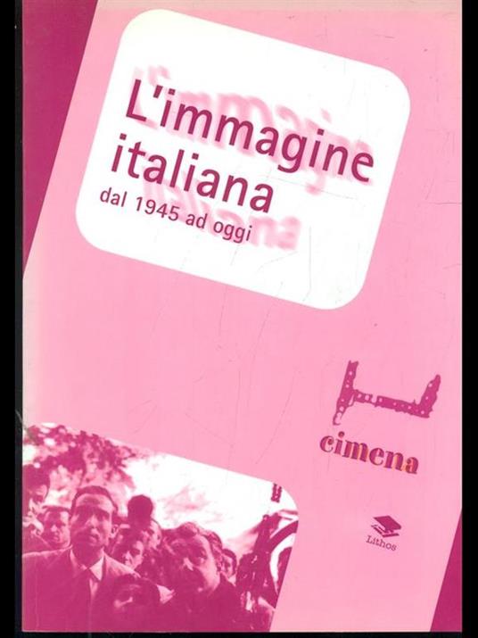 L' immagine italiana dal 1945 ad oggi - copertina