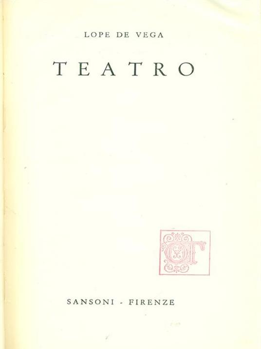 Teatro - Lope de Vega - 2