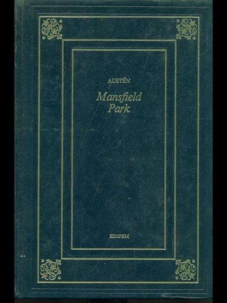 Mansfield Park - Jane Austen - copertina